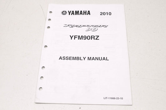 OEM Yamaha LIT-11666-23-10 YFM90RZ Assembly Manual NOS