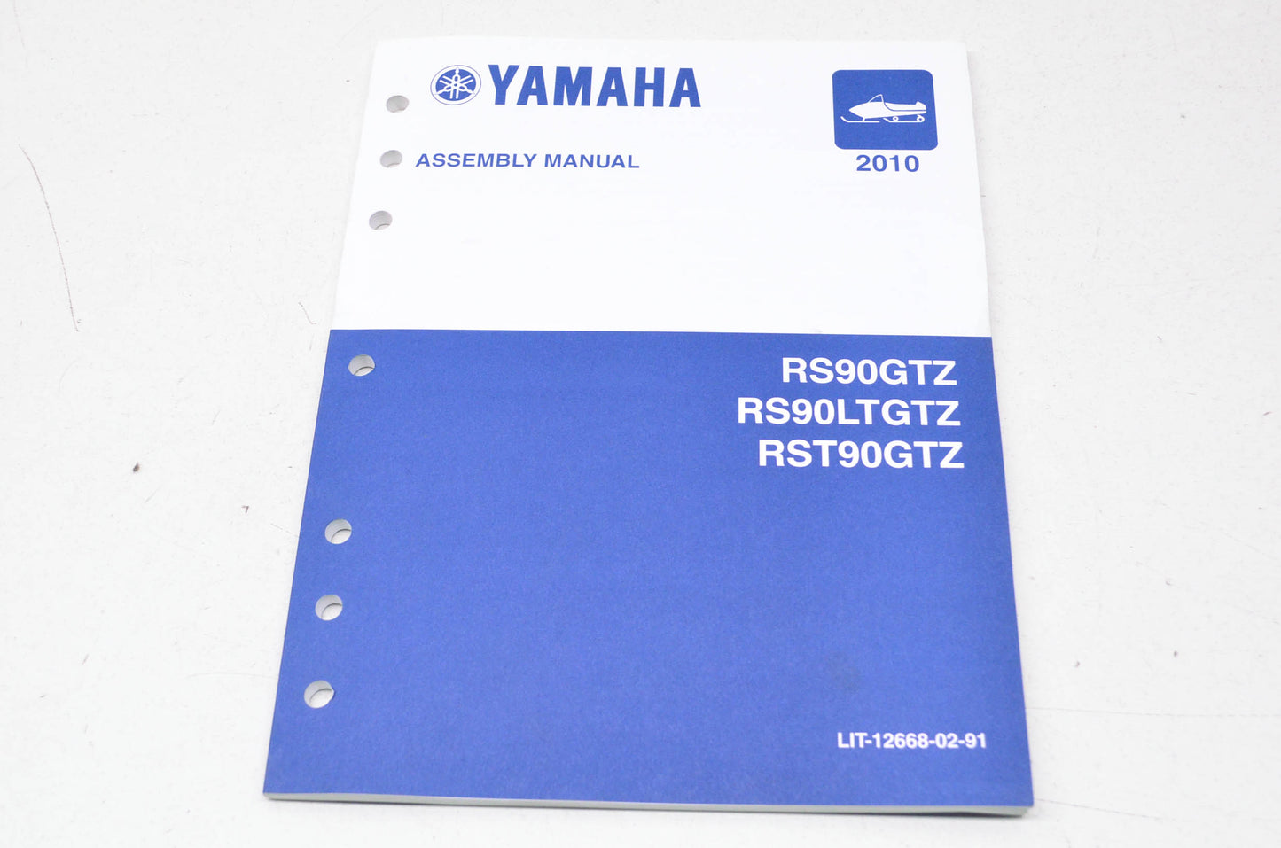 OEM Yamaha LIT-12668-02-91 RS/RST90GTZ RS90LTGT Assembly Manual NOS