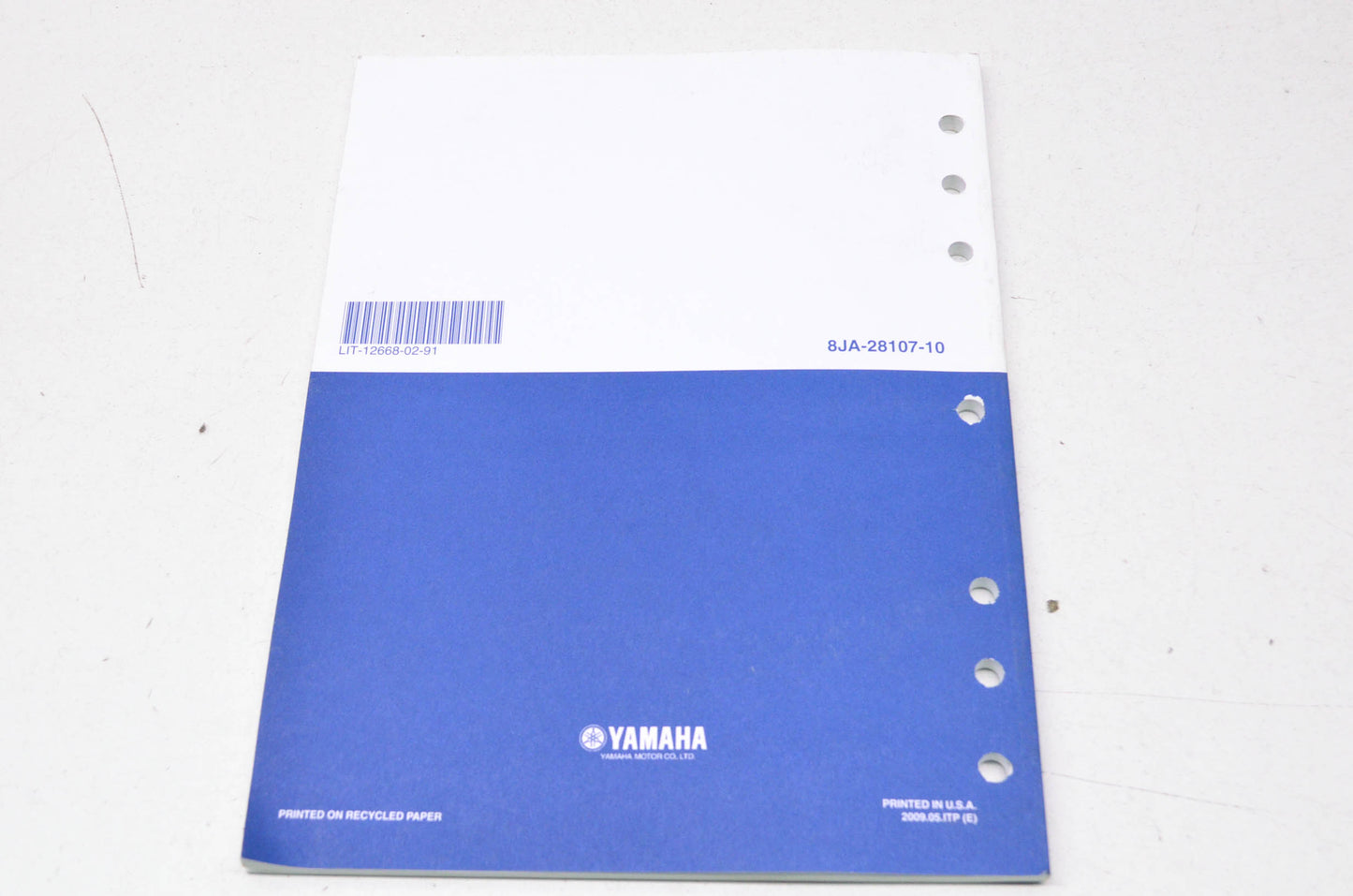 OEM Yamaha LIT-12668-02-91 RS/RST90GTZ RS90LTGT Assembly Manual NOS