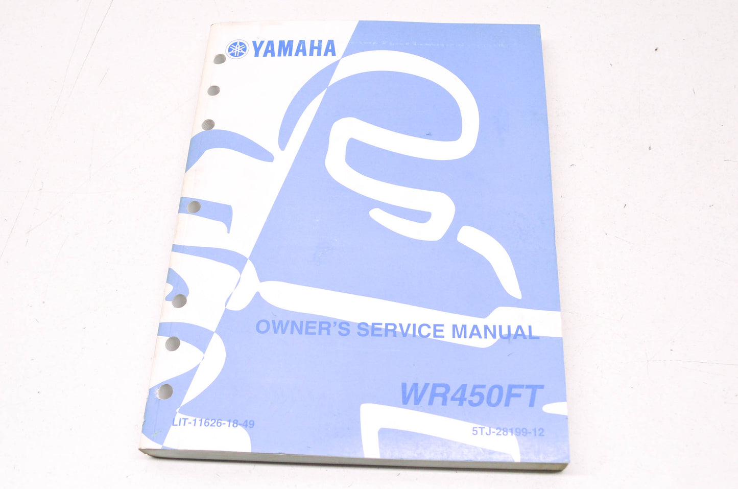OEM Yamaha LIT-11626-18-49 WR450FT Owner's Service Manual NOS