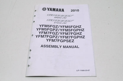 OEM Yamaha LIT-11666-23-07 YFM5FGZ/YFM7FGZ GRIZZLY Assembly Manual NOS