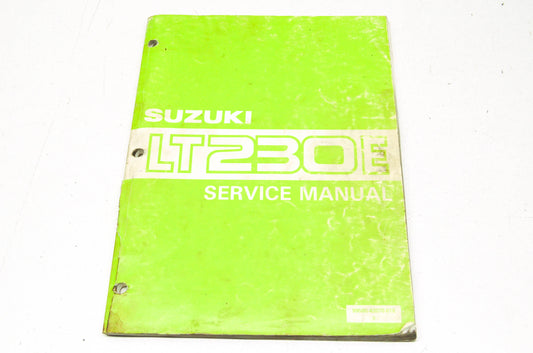 OEM Suzuki 99500-42070-01E Service Manual LT230E 1987-92