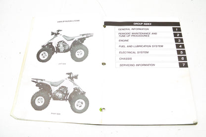 OEM Suzuki 99500-42070-01E Service Manual LT230E 1987-92