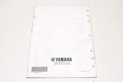 OEM Yamaha LIT-11666-19-37 WR450FV Assembly Manual NOS