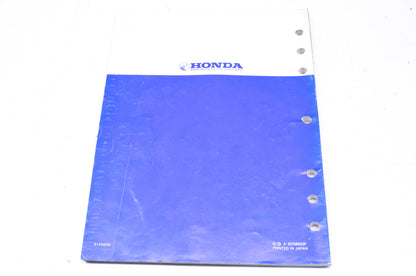 OEM Honda 1985 XR350R Shop Manual