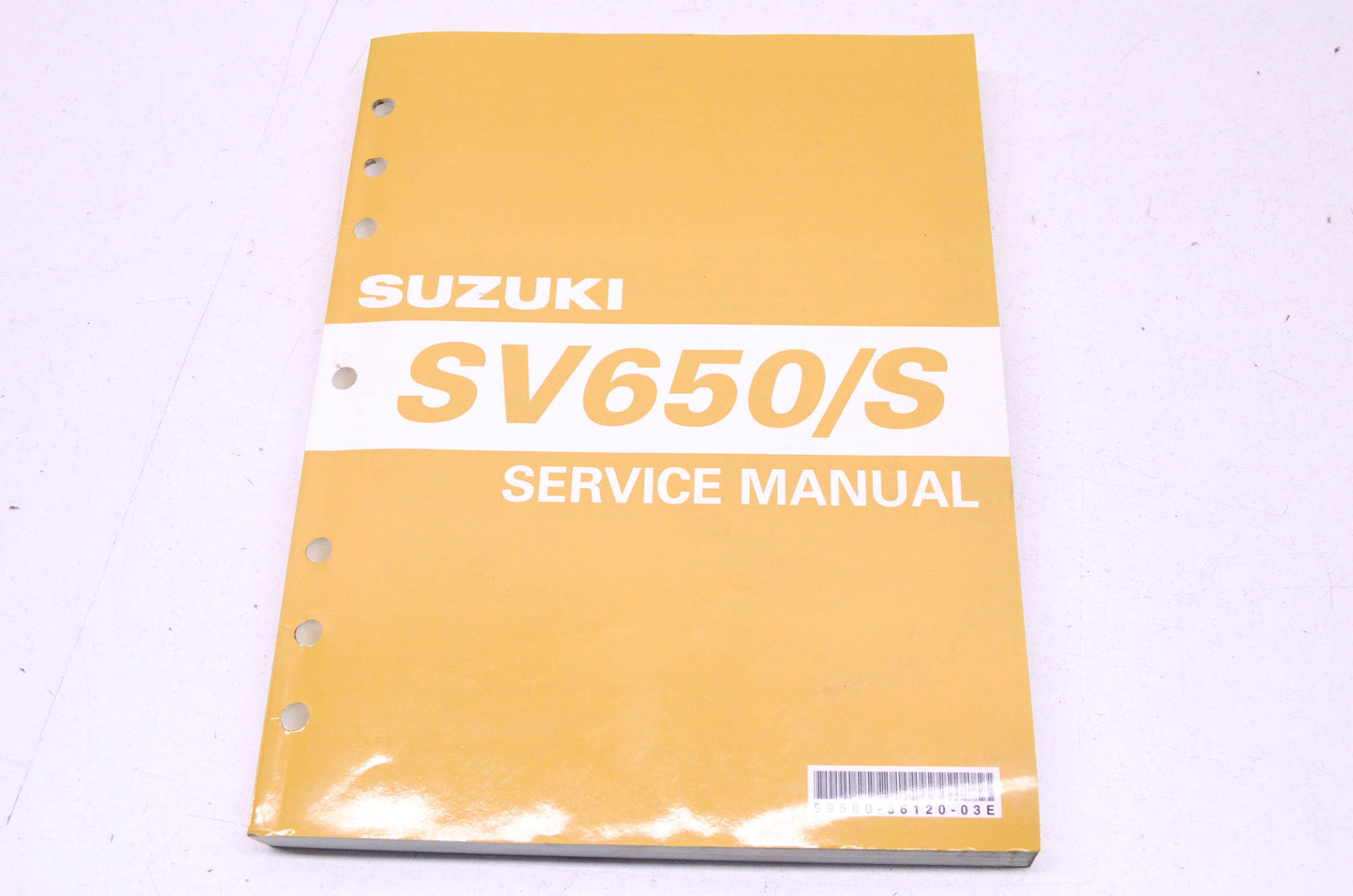 OEM Suzuki 99500-36120-03E Service Manual SV650/S NOS