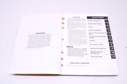OEM Suzuki 99500-36120-03E Service Manual SV650/S NOS