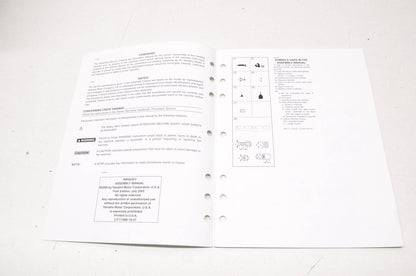 OEM Yamaha LIT-11666-19-37 WR450FV Assembly Manual NOS
