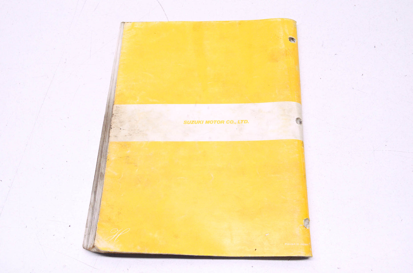 OEM Suzuki 99500-24010-01E Service Manual LT500R 1987-90