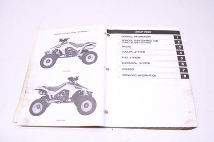 OEM Suzuki 99500-24010-01E Service Manual LT500R 1987-90