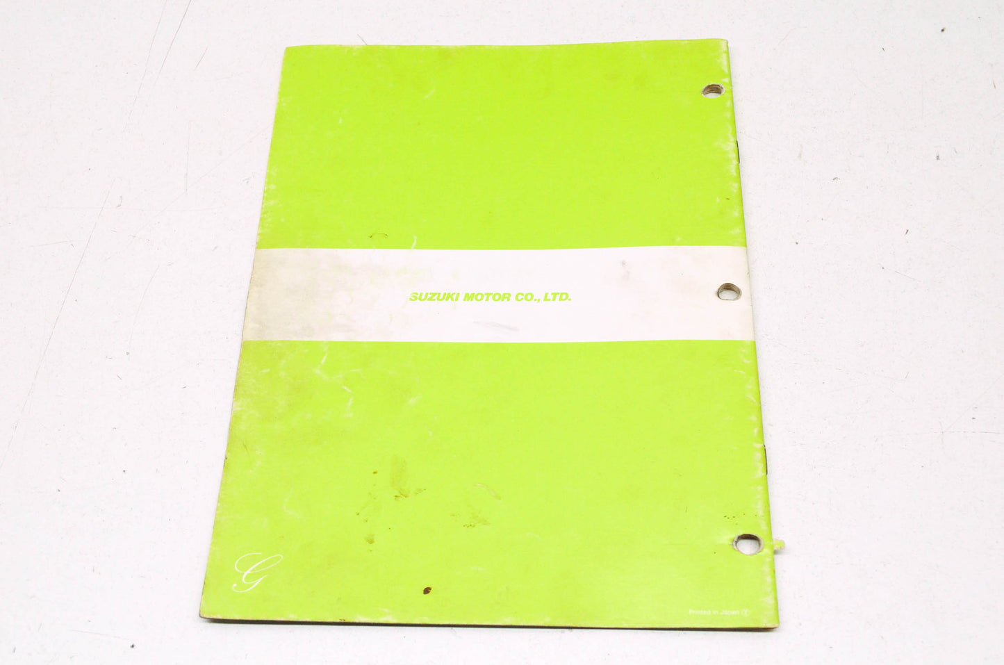 OEM Suzuki 99501-42020-01E LT230S Supplementary Service Manual