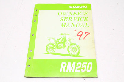 OEM Suzuki 99011-37E51-03A RM250 Owner's Service Manual