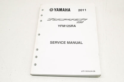 OEM Yamaha LIT-11616-24-36 YFM125RA RAPTOR 125 Service Manual NOS