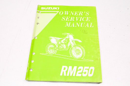OEM Suzuki 99011-37E50-03A RM250 Owner's Service Manual