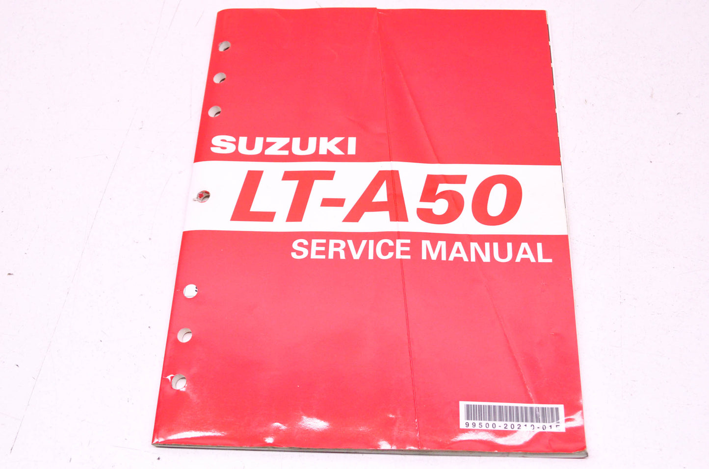 OEM Suzuki 99500-20210-01E Service Manual LT-A50