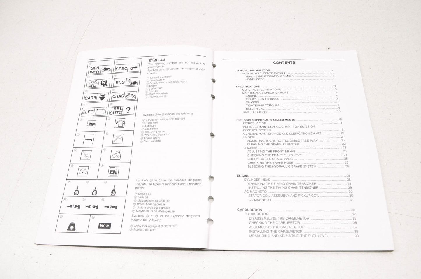 OEM Yamaha LIT-11616-14-43 Service Manual Supplement TW200N(C)-S(C)