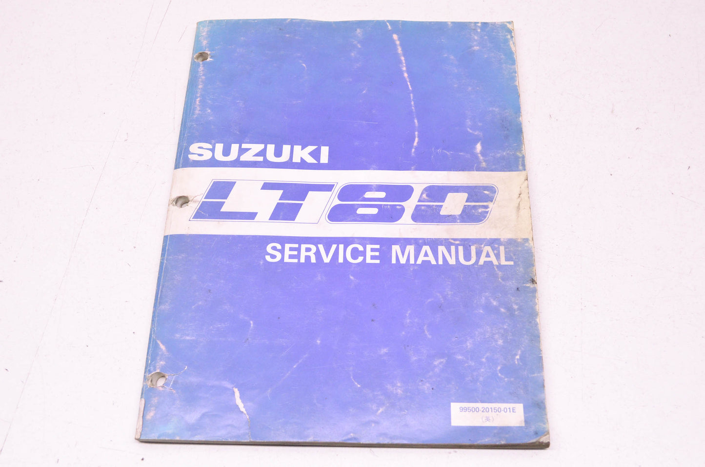 OEM Suzuki 99500-20150-01E Service Manual LT80 1987-2006