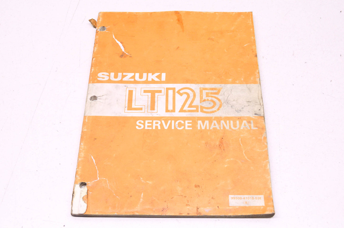 OEM Suzuki 99500-41010-03E Service Manual LT125 1983-87