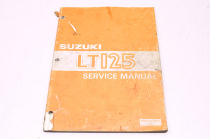 OEM Suzuki 99500-41010-03E Service Manual LT125 1983-87