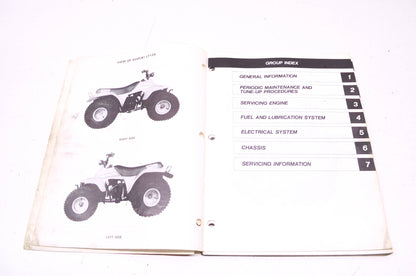 OEM Suzuki 99500-41010-03E Service Manual LT125 1983-87