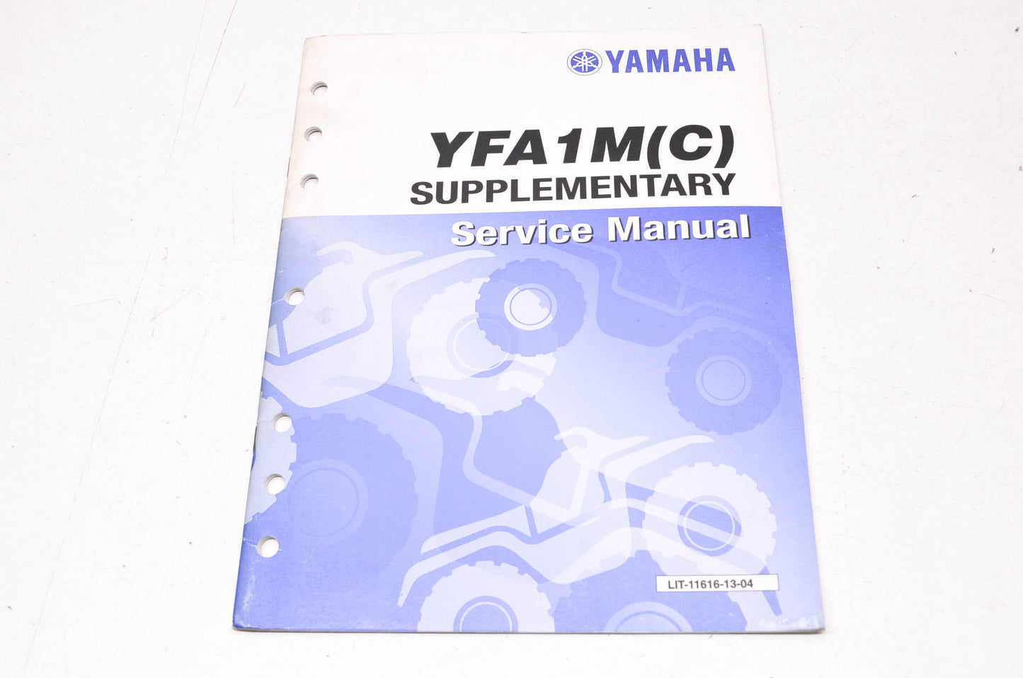 OEM Yamaha LIT-11616-13-04 YFA1 (W-SSC) 'BREEZE' Serv. Manual NOS
