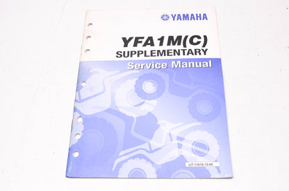 OEM Yamaha LIT-11616-13-04 YFA1 (W-SSC) 'BREEZE' Serv. Manual NOS