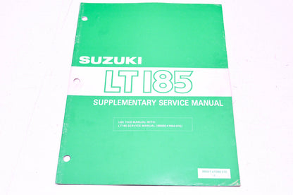 OEM Suzuki 99501-41080-01E LT185 Supplementary Service Manual