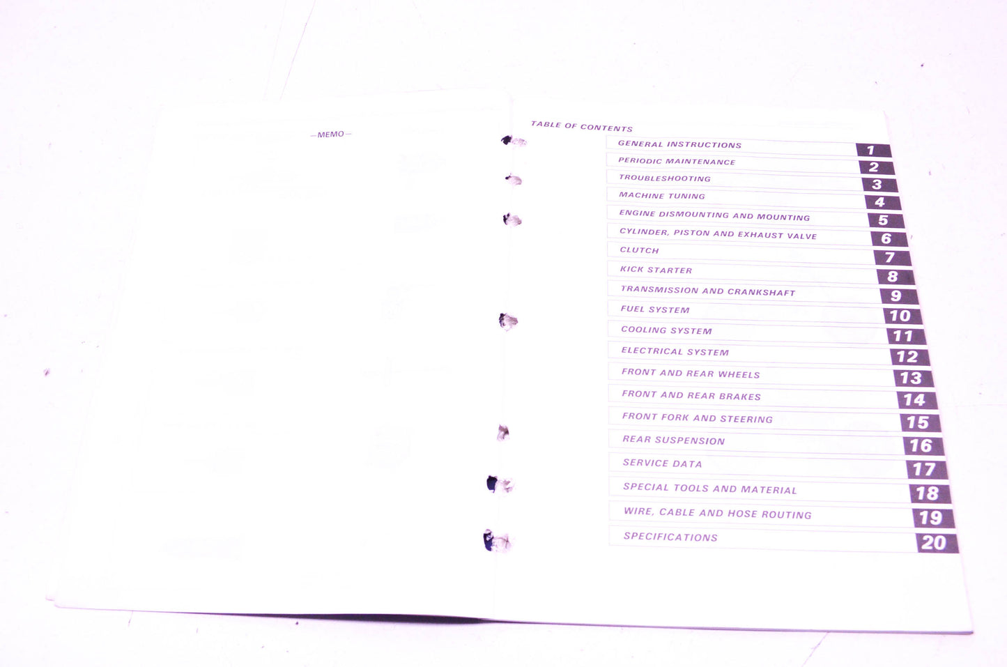OEM Suzuki 99011-02B25-03A RM80 Owner's Service Manual