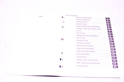 OEM Suzuki 99011-02B25-03A RM80 Owner's Service Manual