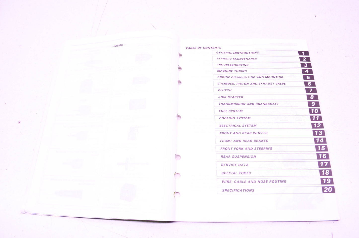 OEM Suzuki 99011-05D53-03A RMX250 Owner's Service Manual