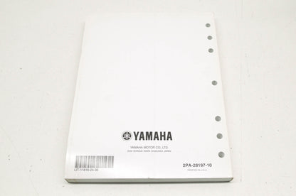 OEM Yamaha LIT-11616-24-36 YFM125RA RAPTOR 125 Service Manual NOS