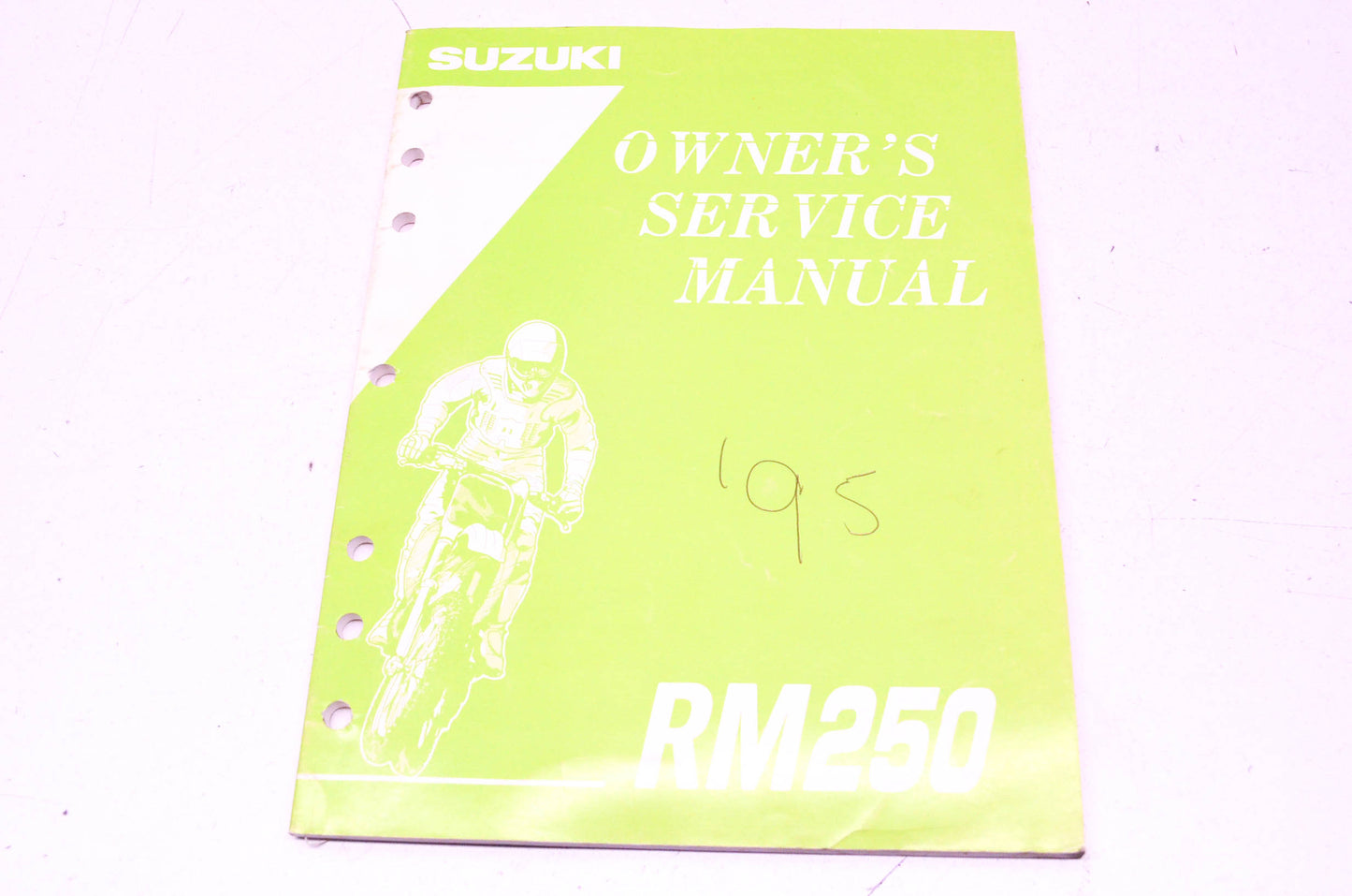 OEM Suzuki 99011-28E52-03A RM250 Owner's Service Manual