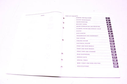 OEM Suzuki 99011-28E52-03A RM250 Owner's Service Manual