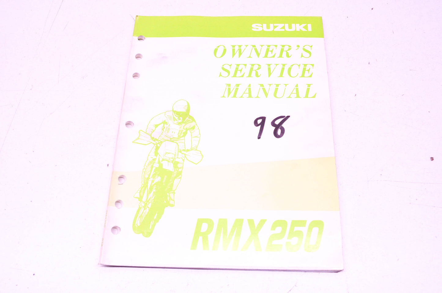 OEM Suzuki 99011-05D59-03A Owner's Manual RMX250W