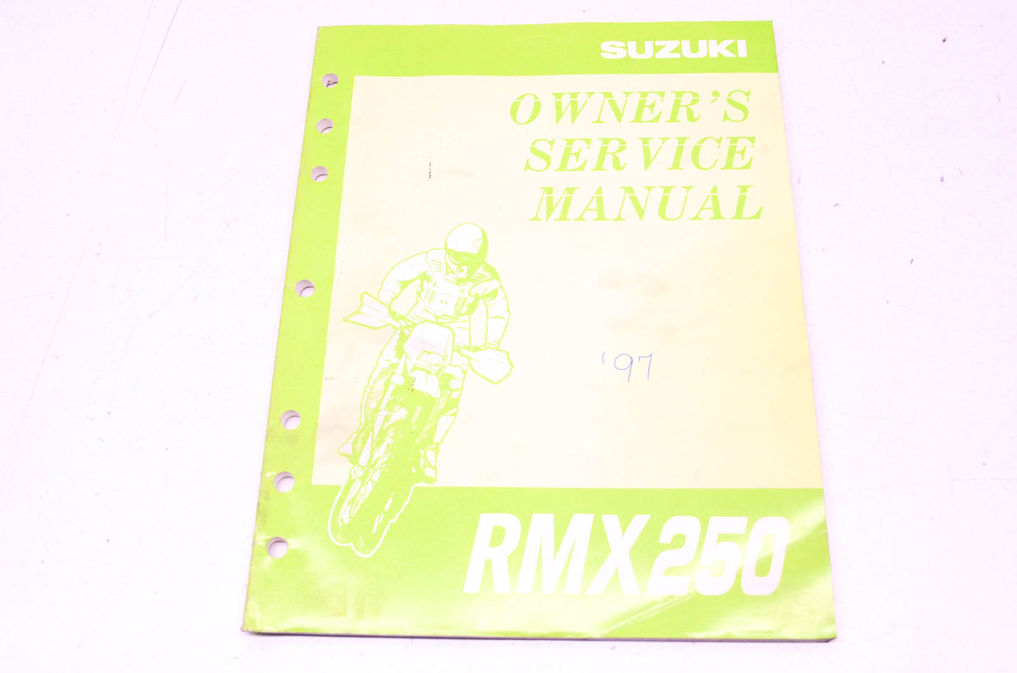 OEM Suzuki 99011-05D58-03A RMX250 Owner's Service Manual