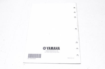 OEM Yamaha LIT-11616-18-47 YFM80GT Service Manual Supplement NOS