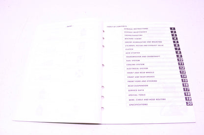 OEM Suzuki 99011-05D56-03A RMX250 Owner's Service Manual
