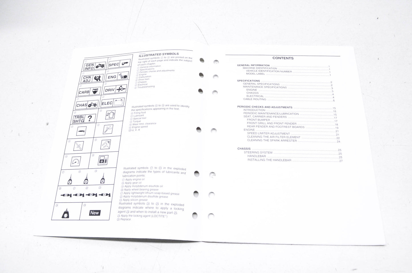 OEM Yamaha LIT-11616-18-47 YFM80GT Service Manual Supplement NOS