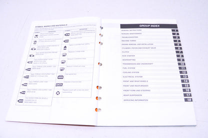 OEM Suzuki 99011-36F53-03A Owner's & Service Manual RM125K4 20