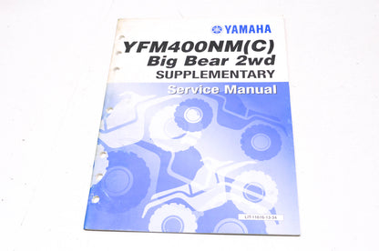 OEM Yamaha LIT-11616-13-34 YFM400NM-N(C) BIG BEAR Service Manual