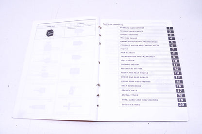 OEM Suzuki 99011-43D51-03A RM125 Owner's Service Manual