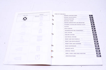 OEM Suzuki 99011-43D52-03A RM125 Owner's Service Manual