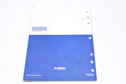OEM Yamaha LIT-12668-02-44 Assembly Manual RX10RL/RTL/GTL/RTRL/