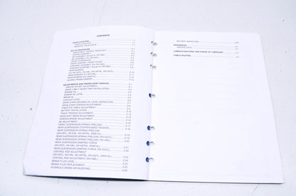 OEM Yamaha LIT-12668-02-44 Assembly Manual RX10RL/RTL/GTL/RTRL/