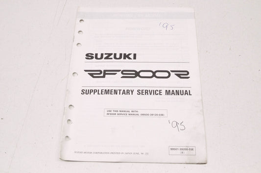 OEM Suzuki 99501-39200-03E RF900R Supplementary Service Manual