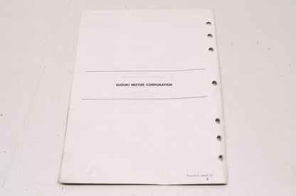 OEM Suzuki 99501-39200-03E RF900R Supplementary Service Manual