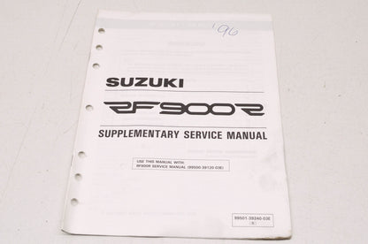 OEM Suzuki 99501-39240-03E RF900R Supplementary Service Manual