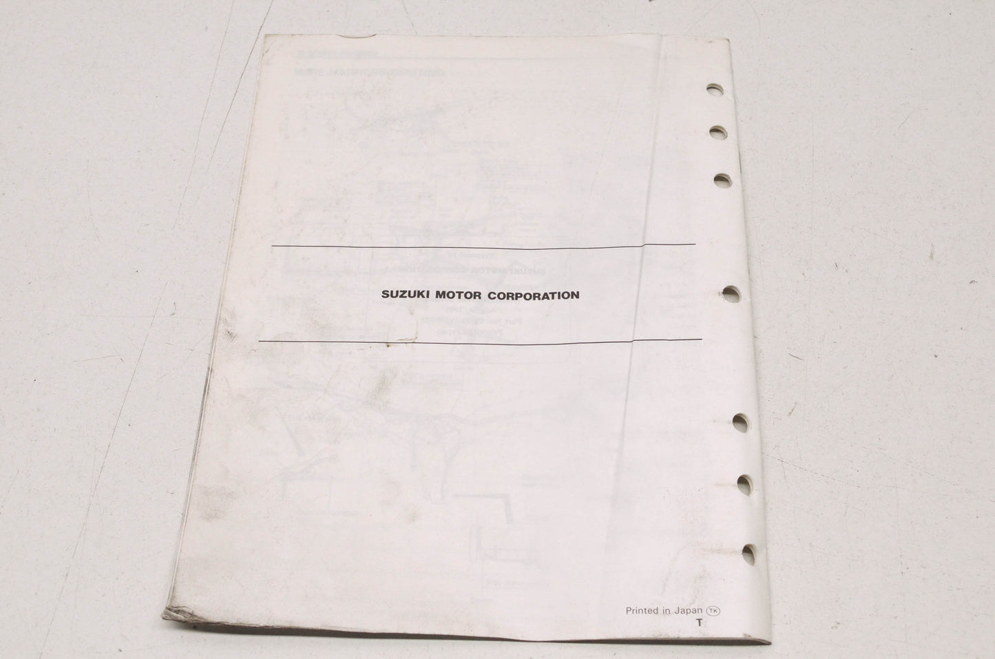 OEM Suzuki 99501-39240-03E RF900R Supplementary Service Manual