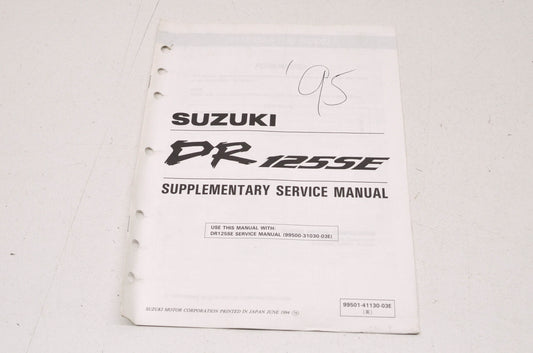 OEM Suzuki 99501-41130-03E DR125SE Service Manual