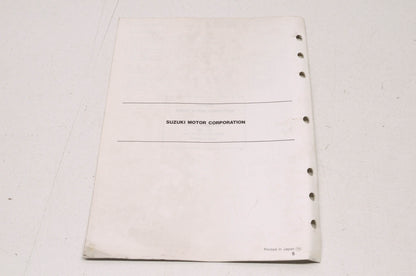 OEM Suzuki 99501-41130-03E DR125SE Service Manual
